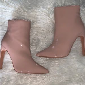 cute pink leather shoes!